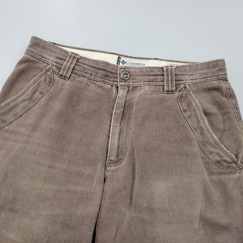 【中古品】【メンズ】 COLUMBIA コロンビア AM8238 DUCK PAINTER PANTS ダック ペインター パンツ ズボン ボトムス 155-260824-ya-11-izu サイズ：30×32 カラー：ブラウン 万代Net店
