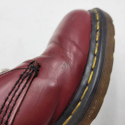 【現状渡し品】【メンズ】 DR.MARTENS ドクターマーチン 10HOLE BOOTS ホール ブーツ シューズ 靴 164-260812-cs-18-izu サイズ：不明 カラー：CHERRY RED 万代Net店