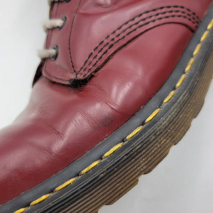 【現状渡し品】【メンズ】 DR.MARTENS ドクターマーチン 10HOLE BOOTS ホール ブーツ シューズ 靴 164-260812-cs-18-izu サイズ：不明 カラー：CHERRY RED 万代Net店