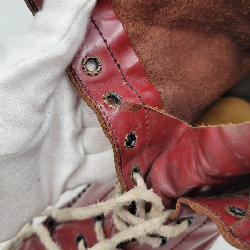 【現状渡し品】【メンズ】 DR.MARTENS ドクターマーチン 10HOLE BOOTS ホール ブーツ シューズ 靴 164-260812-cs-18-izu サイズ：不明 カラー：CHERRY RED 万代Net店