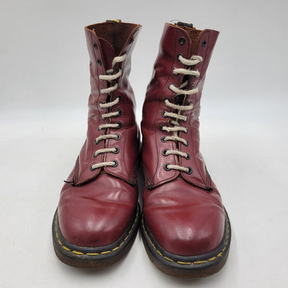 【現状渡し品】【メンズ】 DR.MARTENS ドクターマーチン 10HOLE BOOTS ホール ブーツ シューズ 靴 164-260812-cs-18-izu サイズ：不明 カラー：CHERRY RED 万代Net店