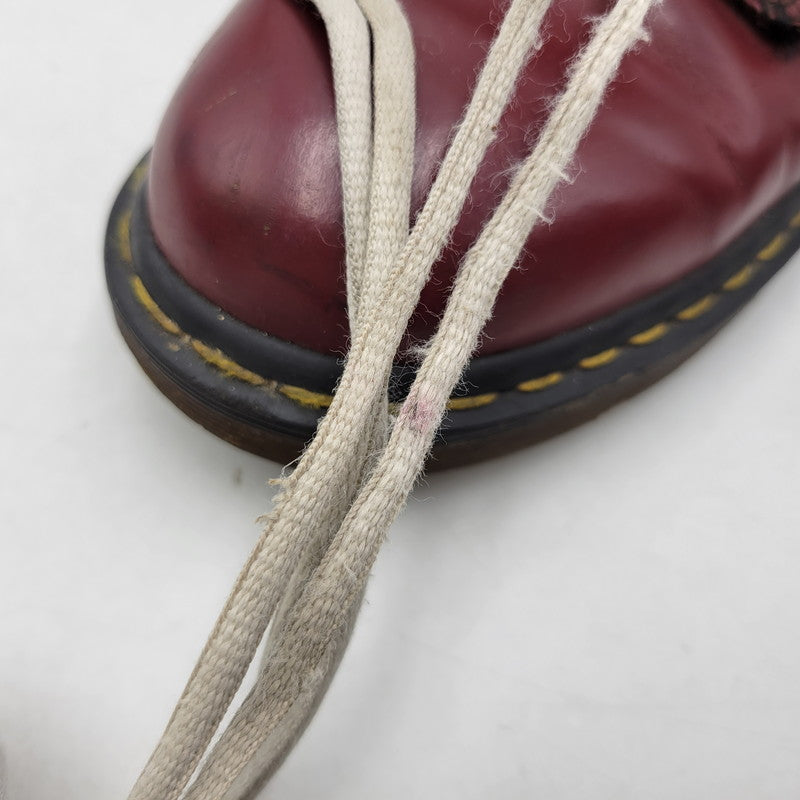 【現状渡し品】【メンズ】 DR.MARTENS ドクターマーチン 10HOLE BOOTS ホール ブーツ シューズ 靴 164-260812-cs-18-izu サイズ：不明 カラー：CHERRY RED 万代Net店