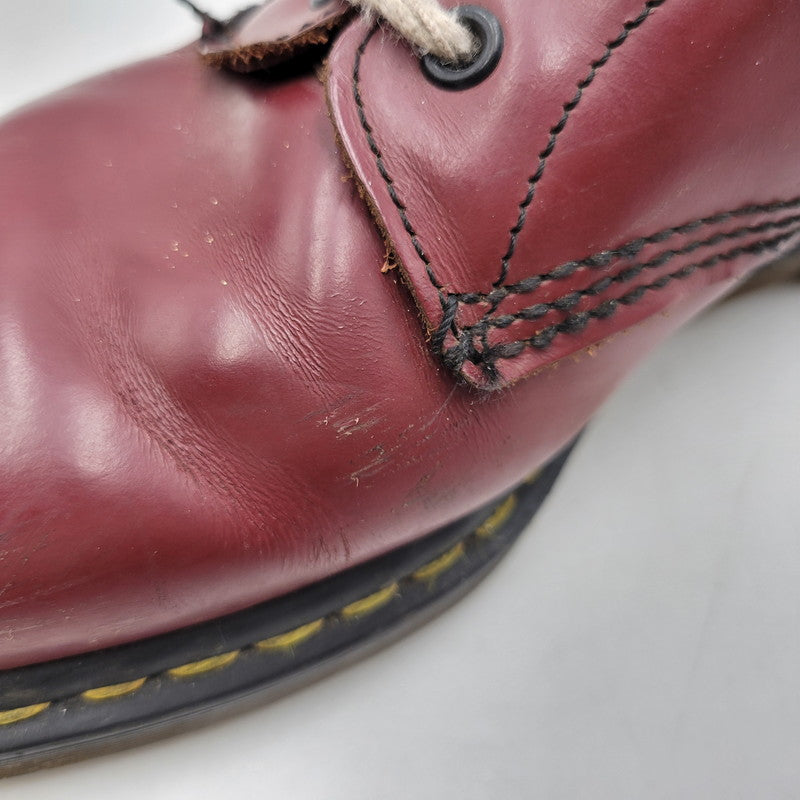 【現状渡し品】【メンズ】 DR.MARTENS ドクターマーチン 10HOLE BOOTS ホール ブーツ シューズ 靴 164-260812-cs-18-izu サイズ：不明 カラー：CHERRY RED 万代Net店