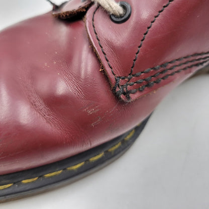 【現状渡し品】【メンズ】 DR.MARTENS ドクターマーチン 10HOLE BOOTS ホール ブーツ シューズ 靴 164-260812-cs-18-izu サイズ：不明 カラー：CHERRY RED 万代Net店