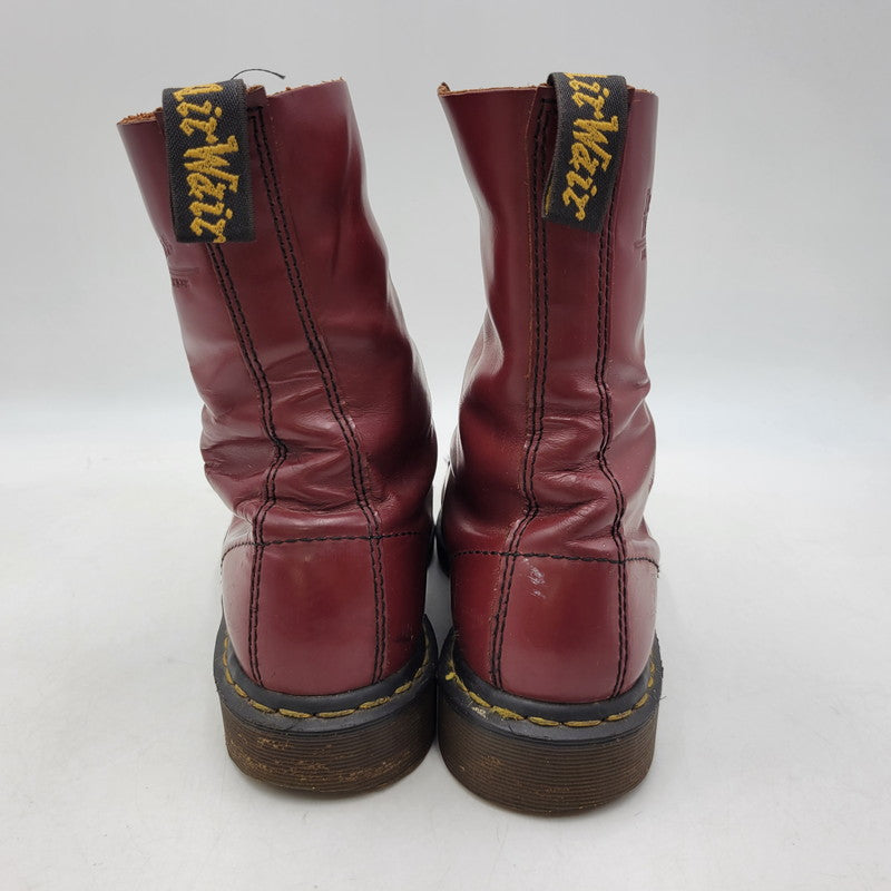 【現状渡し品】【メンズ】 DR.MARTENS ドクターマーチン 10HOLE BOOTS ホール ブーツ シューズ 靴 164-260812-cs-18-izu サイズ：不明 カラー：CHERRY RED 万代Net店
