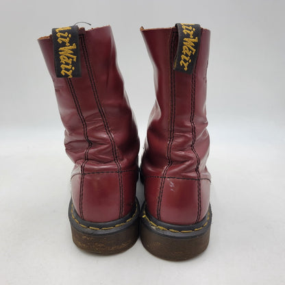 【現状渡し品】【メンズ】 DR.MARTENS ドクターマーチン 10HOLE BOOTS ホール ブーツ シューズ 靴 164-260812-cs-18-izu サイズ：不明 カラー：CHERRY RED 万代Net店