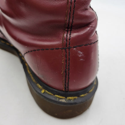 【現状渡し品】【メンズ】 DR.MARTENS ドクターマーチン 10HOLE BOOTS ホール ブーツ シューズ 靴 164-260812-cs-18-izu サイズ：不明 カラー：CHERRY RED 万代Net店