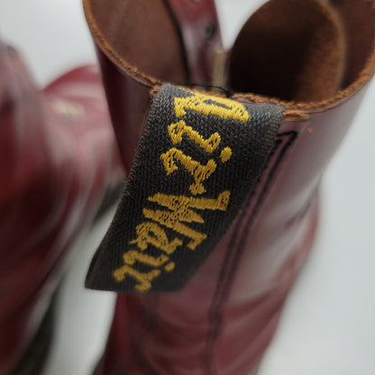 【現状渡し品】【メンズ】 DR.MARTENS ドクターマーチン 10HOLE BOOTS ホール ブーツ シューズ 靴 164-260812-cs-18-izu サイズ：不明 カラー：CHERRY RED 万代Net店