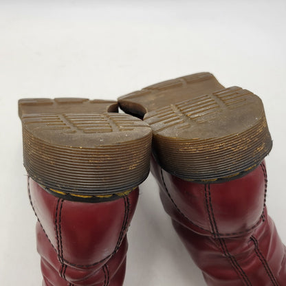 【現状渡し品】【メンズ】 DR.MARTENS ドクターマーチン 10HOLE BOOTS ホール ブーツ シューズ 靴 164-260812-cs-18-izu サイズ：不明 カラー：CHERRY RED 万代Net店