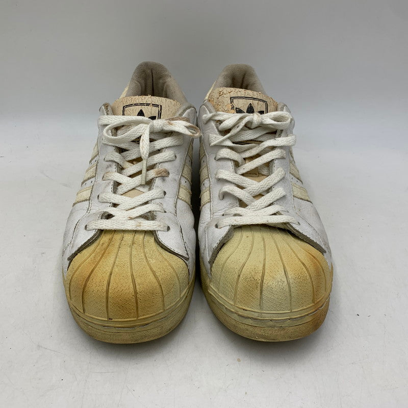 【現状渡し品】【メンズ】 ADIDAS アディダス 98年製 90S SUPERSTAR スーパースタースニーカー シューズ 靴 161-260824-ya-29-izu サイズ：30.5cm カラー：ホワイト 万代Net店