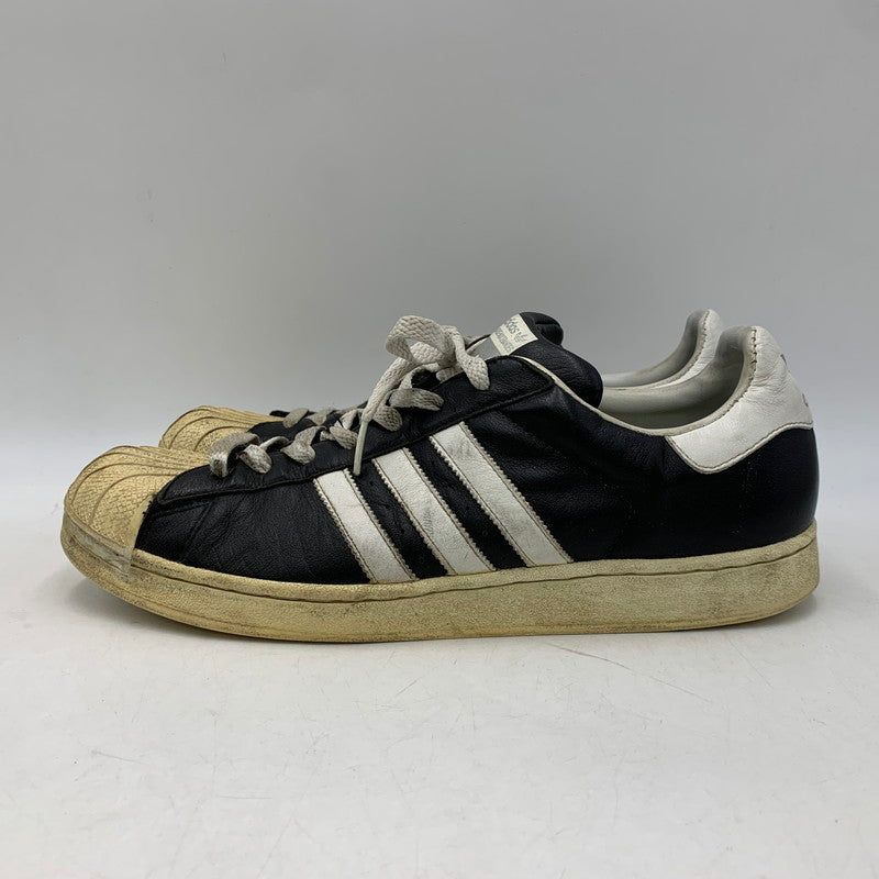 【現状渡し品】【メンズ】 ADIDAS アディダス 2000年製 00S SUPERSTAR スーパースター スニーカー シューズ 靴 161-260824-ya-25-izu サイズ：29cm カラー：ブラック×ホワイト 万代Net店