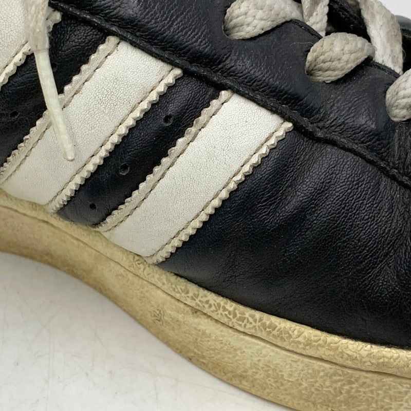 【現状渡し品】【メンズ】 ADIDAS アディダス 2000年製 00S SUPERSTAR スーパースター スニーカー シューズ 靴 161-260824-ya-25-izu サイズ：29cm カラー：ブラック×ホワイト 万代Net店
