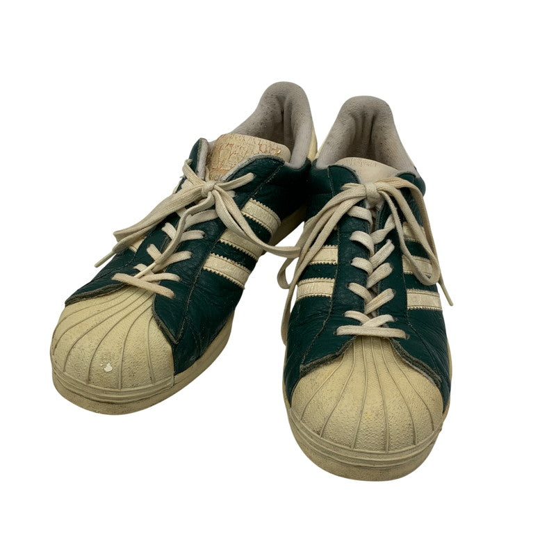 【現状渡し品】【メンズ】 ADIDAS アディダス 90S SUPERSTAR スーパースター スニーカー シューズ 靴 161-260824-ya-28-izu サイズ：29.5cm カラー：グリーン 万代Net店