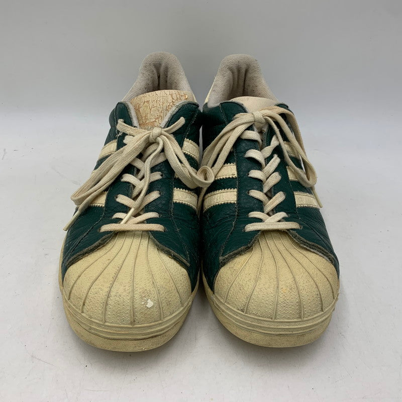 【現状渡し品】【メンズ】 ADIDAS アディダス 90S SUPERSTAR スーパースター スニーカー シューズ 靴 161-260824-ya-28-izu サイズ：29.5cm カラー：グリーン 万代Net店