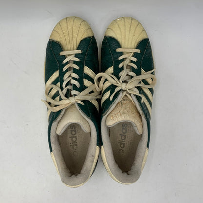 【現状渡し品】【メンズ】 ADIDAS アディダス 90S SUPERSTAR スーパースター スニーカー シューズ 靴 161-260824-ya-28-izu サイズ：29.5cm カラー：グリーン 万代Net店