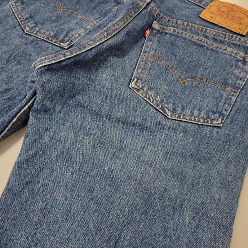 【中古品】【メンズ】 LEVI'S リーバイス 501-5900 刻印555 バレンシア工場 USA製 1992年製 90S 501 DENIM PANTS デニム パンツ ズボン ボトムス 157-260824-ya-21-izu サイズ：32×36 カラー：インディゴ 万代Net店
