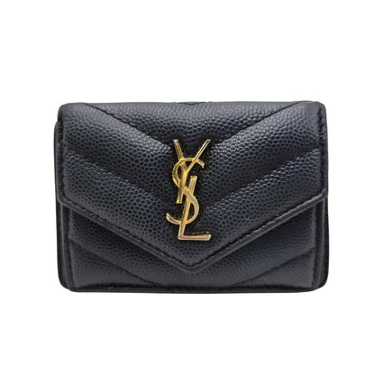 【現状渡し品】【メンズ/レディース】 SAINT LAURENT サンローラン TGN505118 タイニーウォレット 財布 181-260812-cs-14-izu カラー：ブラック 万代Net店