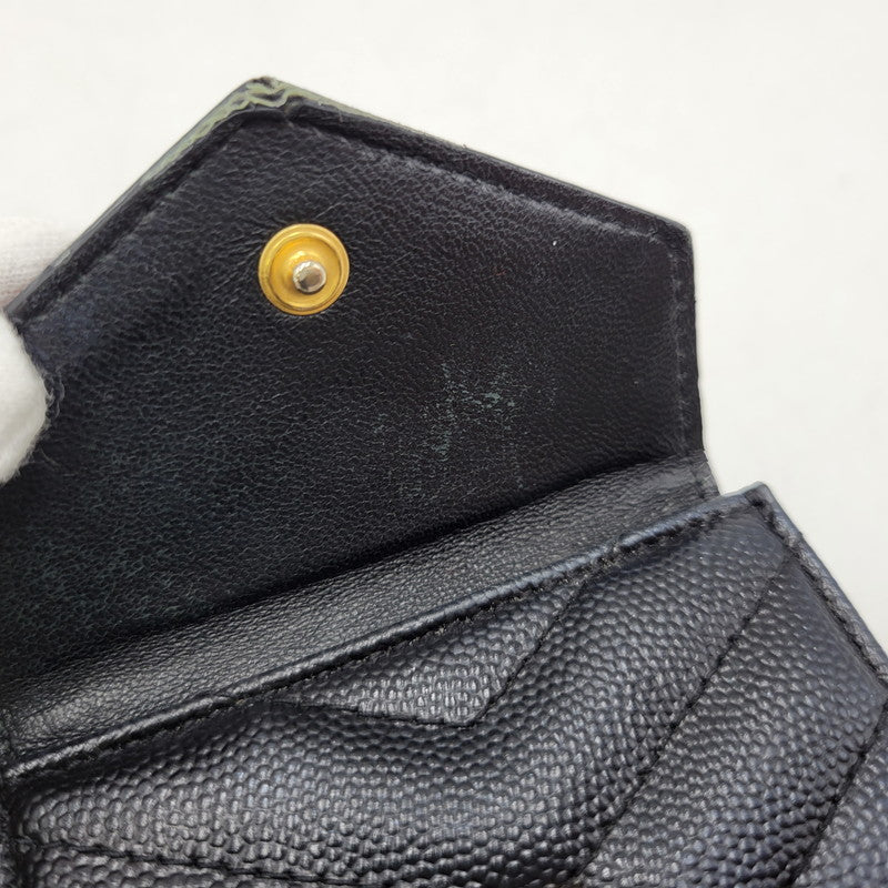 【現状渡し品】【メンズ/レディース】 SAINT LAURENT サンローラン TGN505118 タイニーウォレット 財布 181-260812-cs-14-izu カラー：ブラック 万代Net店