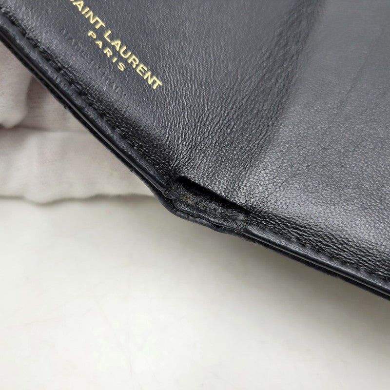 【現状渡し品】【メンズ/レディース】 SAINT LAURENT サンローラン TGN505118 タイニーウォレット 財布 181-260812-cs-14-izu カラー：ブラック 万代Net店