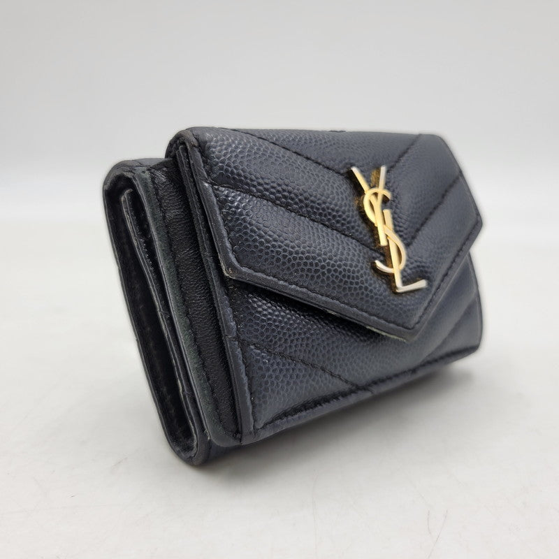 【現状渡し品】【メンズ/レディース】 SAINT LAURENT サンローラン TGN505118 タイニーウォレット 財布 181-260812-cs-14-izu カラー：ブラック 万代Net店