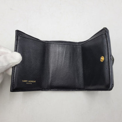 【現状渡し品】【メンズ/レディース】 SAINT LAURENT サンローラン TGN505118 タイニーウォレット 財布 181-260812-cs-14-izu カラー：ブラック 万代Net店