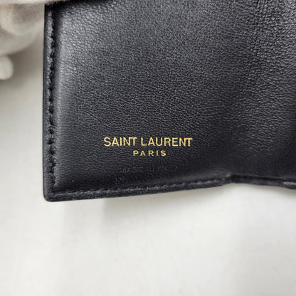 【現状渡し品】【メンズ/レディース】 SAINT LAURENT サンローラン TGN505118 タイニーウォレット 財布 181-260812-cs-14-izu カラー：ブラック 万代Net店