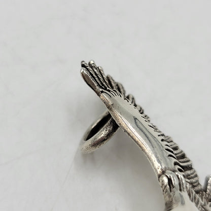 【中古品】【メンズ/レディース】 SAAD サード 925 EAGLE PENDANT TOP イーグル ペンダント トップ アクセサリー 191-260812-cs-15-izu カラー：シルバー 万代Net店