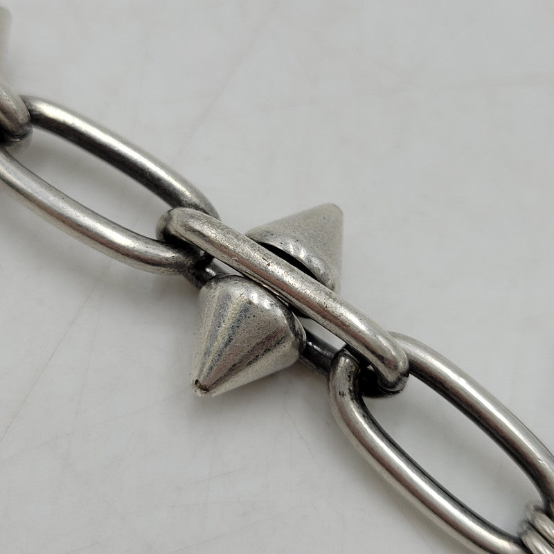 【中古品】【メンズ/レディース】 PAUL SMITH ポール・スミス M1A BRAC MSPIKE 82 SPIKE CHAIN BRACELET スパイク チェーン ブレスレット アクセサリー 192-260812-cs-16-izu カラー：シルバー 万代Net店