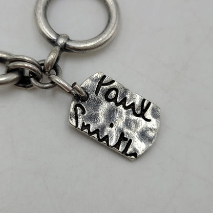 【中古品】【メンズ/レディース】 PAUL SMITH ポール・スミス M1A BRAC MSPIKE 82 SPIKE CHAIN BRACELET スパイク チェーン ブレスレット アクセサリー 192-260812-cs-16-izu カラー：シルバー 万代Net店