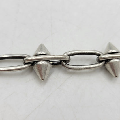 【中古品】【メンズ/レディース】 PAUL SMITH ポール・スミス M1A BRAC MSPIKE 82 SPIKE CHAIN BRACELET スパイク チェーン ブレスレット アクセサリー 192-260812-cs-16-izu カラー：シルバー 万代Net店