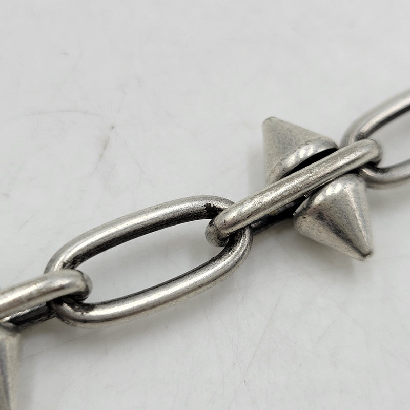 【中古品】【メンズ/レディース】 PAUL SMITH ポール・スミス M1A BRAC MSPIKE 82 SPIKE CHAIN BRACELET スパイク チェーン ブレスレット アクセサリー 192-260812-cs-16-izu カラー：シルバー 万代Net店