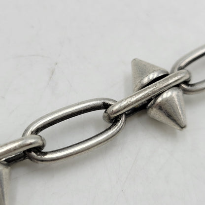 【中古品】【メンズ/レディース】 PAUL SMITH ポール・スミス M1A BRAC MSPIKE 82 SPIKE CHAIN BRACELET スパイク チェーン ブレスレット アクセサリー 192-260812-cs-16-izu カラー：シルバー 万代Net店