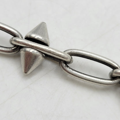 【中古品】【メンズ/レディース】 PAUL SMITH ポール・スミス M1A BRAC MSPIKE 82 SPIKE CHAIN BRACELET スパイク チェーン ブレスレット アクセサリー 192-260812-cs-16-izu カラー：シルバー 万代Net店