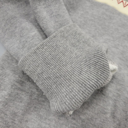 【中古品】【メンズ】 THE FLAT HEAD ザ フラット ヘッド 雪柄 ZIP UP SWEATSHIRT ジップアップ スウェット シャツ トップス 長袖 145-260824-ya-09-izu サイズ：40 カラー：グレー 万代Net店