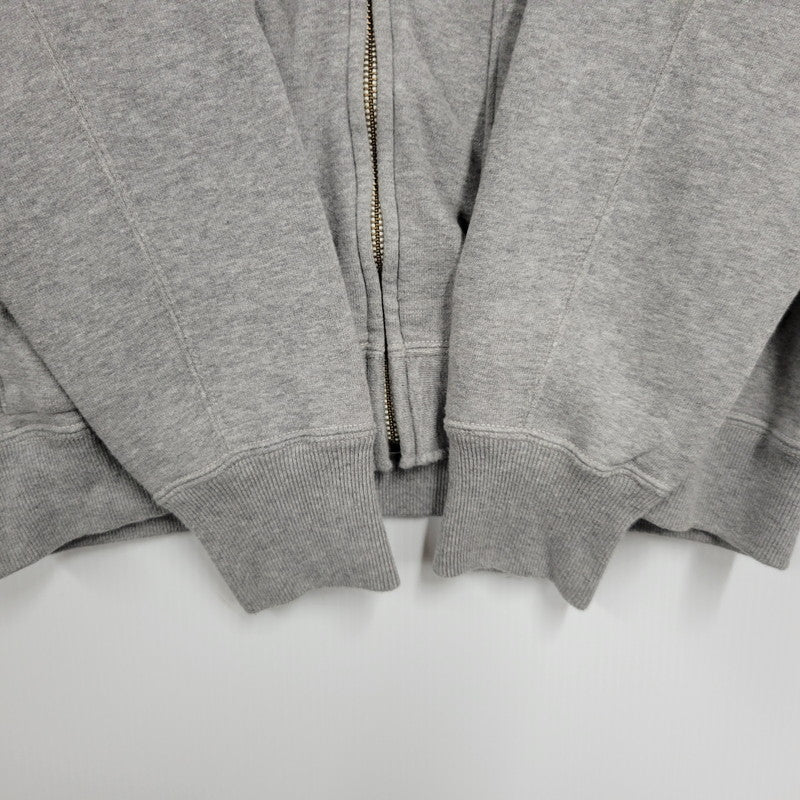 【中古品】【メンズ】 THE FLAT HEAD ザ フラット ヘッド 雪柄 ZIP UP SWEATSHIRT ジップアップ スウェット シャツ トップス 長袖 145-260824-ya-09-izu サイズ：40 カラー：グレー 万代Net店