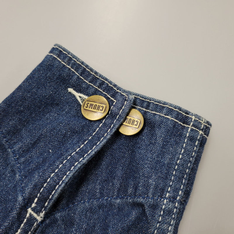 【中古品】【メンズ】 CHUMS チャムス CH04-1065 DENIM COVERALL デニム カバーオール　アウター 144-260824-ya-14-izu サイズ：S カラー：インディゴ 万代Net店