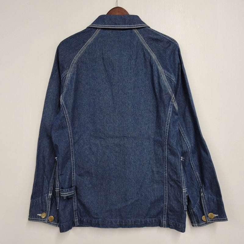 【中古品】【メンズ】 CHUMS チャムス CH04-1065 DENIM COVERALL デニム カバーオール　アウター 144-260824-ya-14-izu サイズ：S カラー：インディゴ 万代Net店
