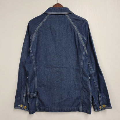 【中古品】【メンズ】 CHUMS チャムス CH04-1065 DENIM COVERALL デニム カバーオール　アウター 144-260824-ya-14-izu サイズ：S カラー：インディゴ 万代Net店