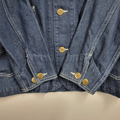 【中古品】【メンズ】 CHUMS チャムス CH04-1065 DENIM COVERALL デニム カバーオール　アウター 144-260824-ya-14-izu サイズ：S カラー：インディゴ 万代Net店