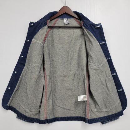 【中古品】【メンズ】 CHUMS チャムス CH04-1065 DENIM COVERALL デニム カバーオール　アウター 144-260824-ya-14-izu サイズ：S カラー：インディゴ 万代Net店