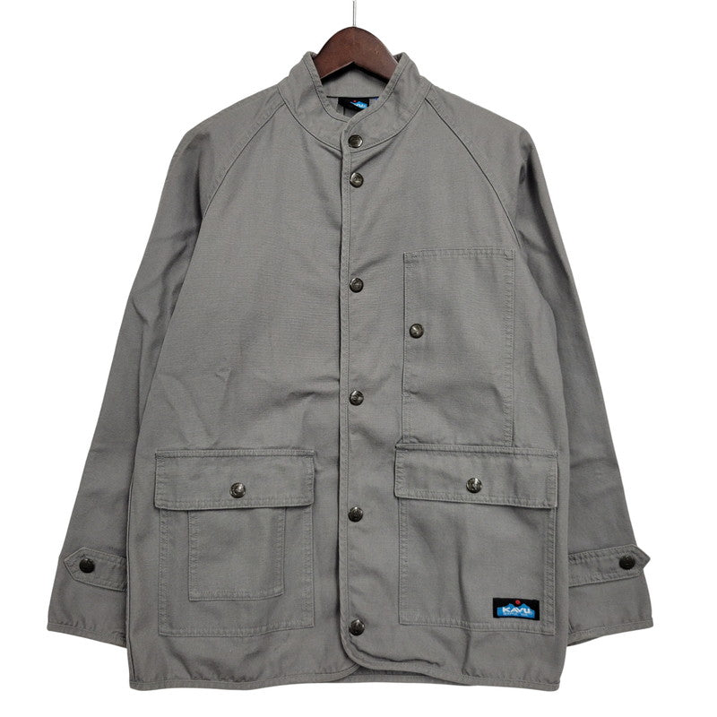 【中古品】【メンズ】 KAVU カブー 19820001 チェスロージャケット アウター 144-260824-ya-13-izu サイズ：S カラー：グレー 万代Net店