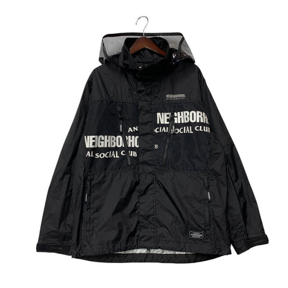 【中古品】【メンズ】 NEIGHBORHOOD × ANTI SOCIAL SOCIAL CLUB 192TSASN-JKM01S ネイバーフッド アンチソーシャルソーシャルクラブ 19AW ASSC.ECWCS N-JKT ナイロンジャケット アウター 142-260812-cs-07-izu サイズ：L カラー：ブラック 万代Net店