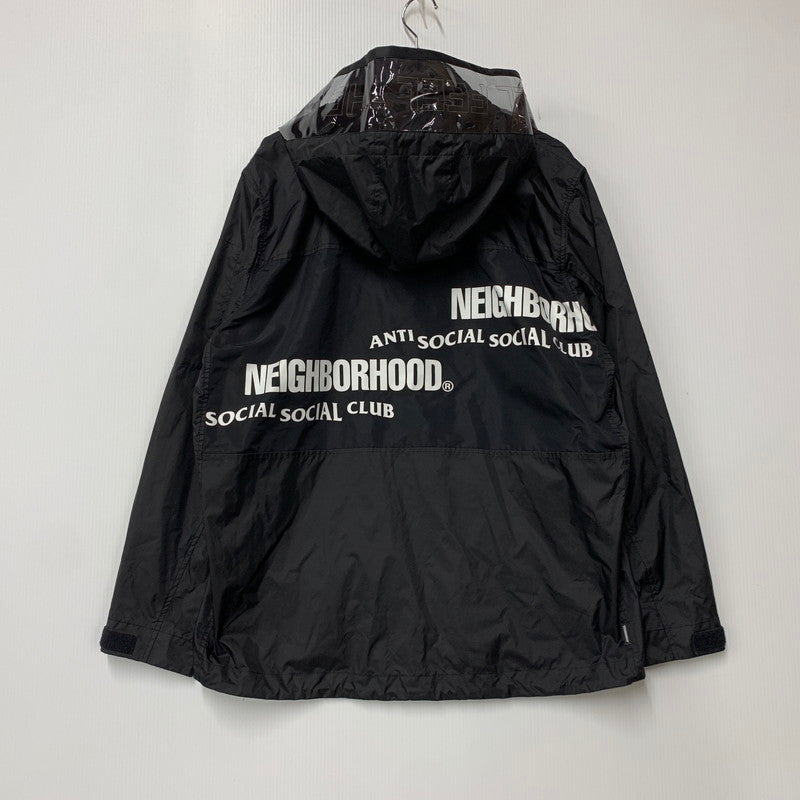 【中古品】【メンズ】 NEIGHBORHOOD × ANTI SOCIAL SOCIAL CLUB 192TSASN-JKM01S ネイバーフッド アンチソーシャルソーシャルクラブ 19AW ASSC.ECWCS N-JKT ナイロンジャケット アウター 142-260812-cs-07-izu サイズ：L カラー：ブラック 万代Net店
