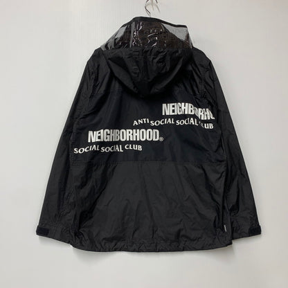 【中古品】【メンズ】 NEIGHBORHOOD × ANTI SOCIAL SOCIAL CLUB 192TSASN-JKM01S ネイバーフッド アンチソーシャルソーシャルクラブ 19AW ASSC.ECWCS N-JKT ナイロンジャケット アウター 142-260812-cs-07-izu サイズ：L カラー：ブラック 万代Net店
