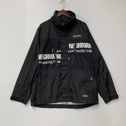 【中古品】【メンズ】 NEIGHBORHOOD × ANTI SOCIAL SOCIAL CLUB 192TSASN-JKM01S ネイバーフッド アンチソーシャルソーシャルクラブ 19AW ASSC.ECWCS N-JKT ナイロンジャケット アウター 142-260812-cs-07-izu サイズ：L カラー：ブラック 万代Net店