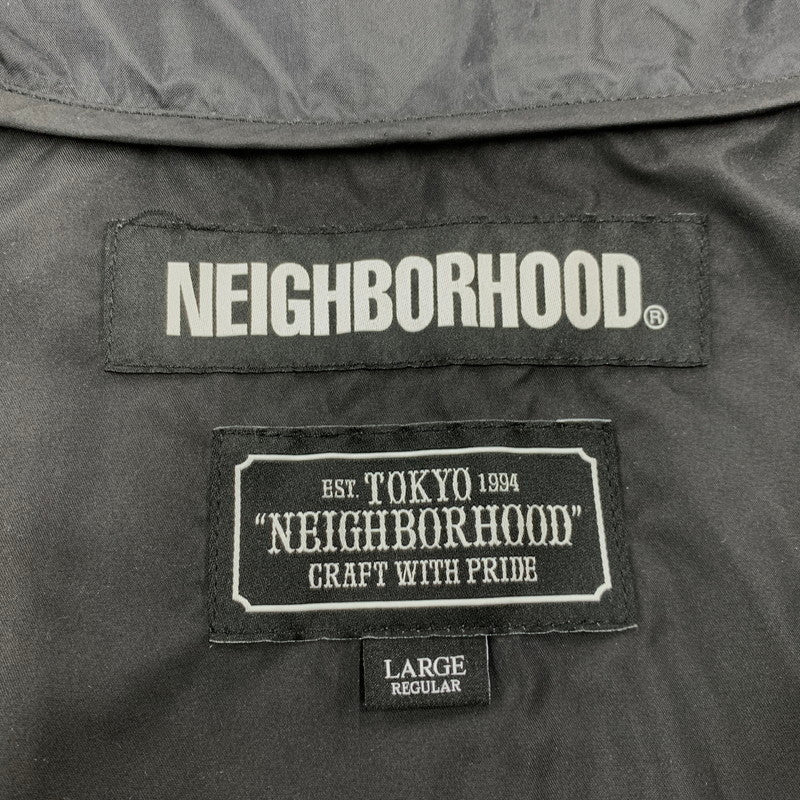【中古品】【メンズ】 NEIGHBORHOOD × ANTI SOCIAL SOCIAL CLUB 192TSASN-JKM01S ネイバーフッド アンチソーシャルソーシャルクラブ 19AW ASSC.ECWCS N-JKT ナイロンジャケット アウター 142-260812-cs-07-izu サイズ：L カラー：ブラック 万代Net店