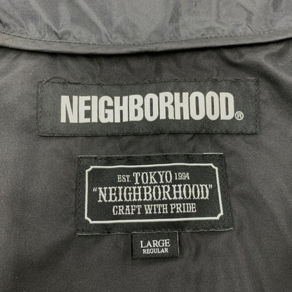 【中古品】【メンズ】 NEIGHBORHOOD × ANTI SOCIAL SOCIAL CLUB 192TSASN-JKM01S ネイバーフッド アンチソーシャルソーシャルクラブ 19AW ASSC.ECWCS N-JKT ナイロンジャケット アウター 142-260812-cs-07-izu サイズ：L カラー：ブラック 万代Net店
