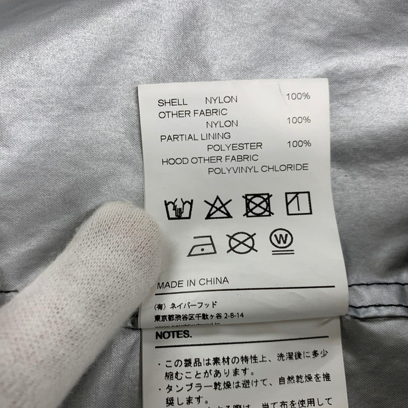 【中古品】【メンズ】 NEIGHBORHOOD × ANTI SOCIAL SOCIAL CLUB 192TSASN-JKM01S ネイバーフッド アンチソーシャルソーシャルクラブ 19AW ASSC.ECWCS N-JKT ナイロンジャケット アウター 142-260812-cs-07-izu サイズ：L カラー：ブラック 万代Net店