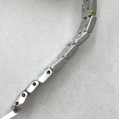 【中古品】【メンズ/レディース】 TISSOT ティソ T099207A CHEMIN DES TOURELLES POWERMATIC 80 MOTHER OF PEARL DIAL AUTOMATIC DATE WATCH 時計 197-260813-kh-01-izu カラー：シルバー×ゴールド 万代Net店