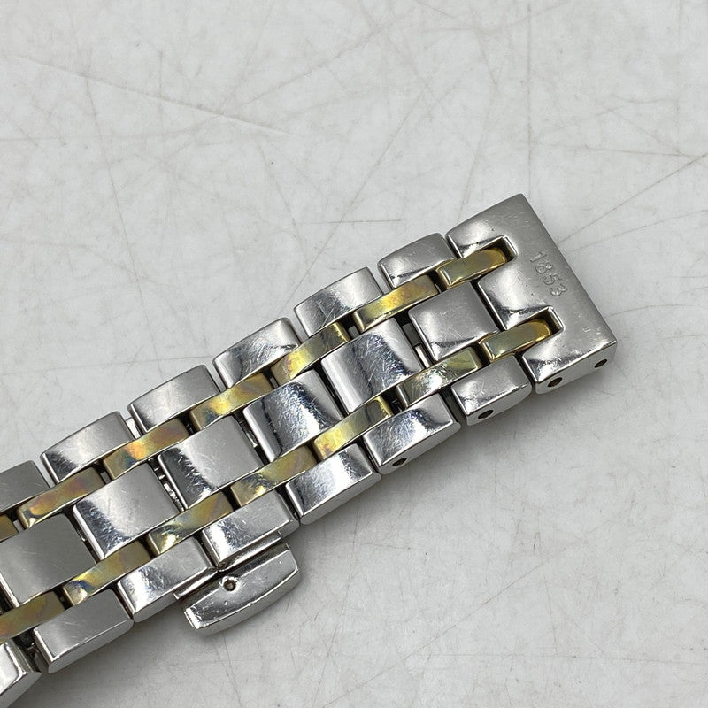 【中古品】【メンズ/レディース】 TISSOT ティソ T099207A CHEMIN DES TOURELLES POWERMATIC 80 MOTHER OF PEARL DIAL AUTOMATIC DATE WATCH 時計 197-260813-kh-01-izu カラー：シルバー×ゴールド 万代Net店